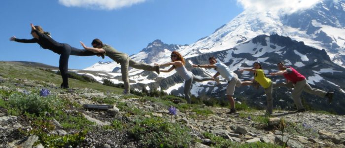 Yoga Mount Rainier